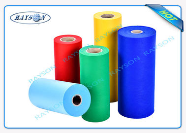 El reciclaje lleno de  de Nontextile de la tela no tejida de los PP Spunbond del color certificó