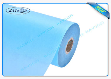 Reciclaje del material de impermeabilización no tejido colorido de Rolls de la tela de los PP Spunbond