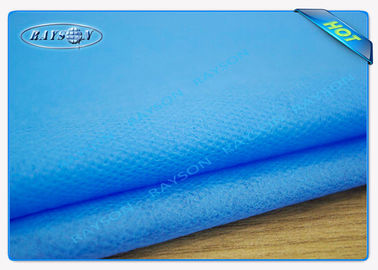 Hoja de cama disponible no tejida colorida de los PP Spunbond 40 G/M de respetuoso del medio ambiente