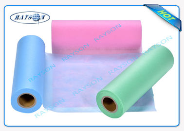 Blanco/rosa/tela médica no tejida disponible azul para los productos de Hosiptal