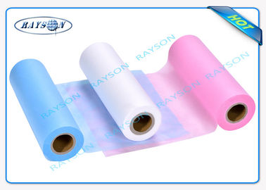 Blanco/rosa/tela médica no tejida disponible azul para los productos de Hosiptal