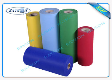 Rollo 40gr de la tela no tejida de los PP Spunbond del uso en el hogar con diversos colores