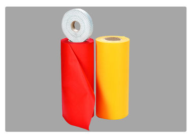 Paño no tejido grande rojo/beige/azul de los PP del rollo spunbonded para el material de embalaje