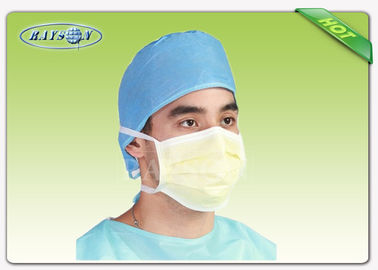 Película laminada médica no tejida blanca y azul de la tela no tejida PE de los PP para los productos del hospital