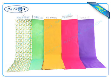 Color de la gama completa modificado para requisitos particulares imprimiendo la tela no tejida de Patern PP para el mantel