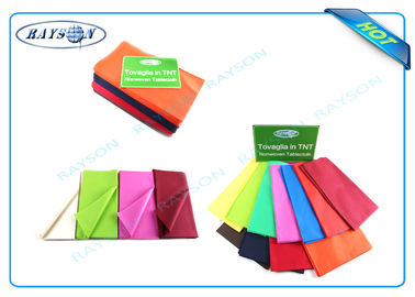 Colores modificados para requisitos particulares y manteles disponibles de los modelos de la impresión hechos de los PP no tejidos