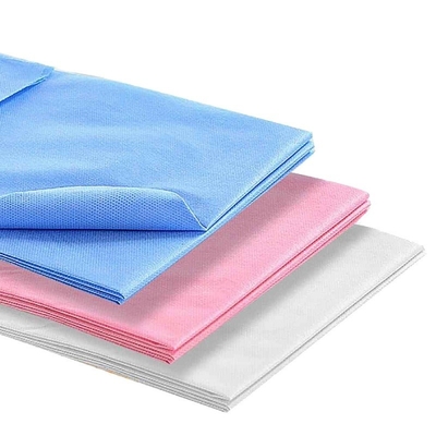 Aire caliente a través de la tela no tejida médica Rolls de los PP Spunbond para los productos de higiene