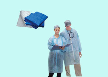 Tela médica no tejida azul o blanca Eco de Spunbond amistoso e impermeable