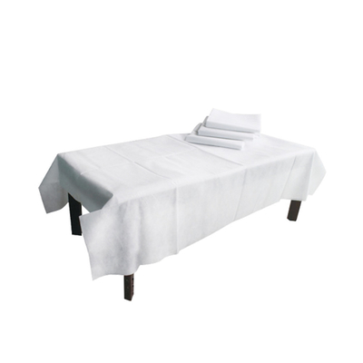 Los cojines de cama disponibles resistentes a la polilla 126&quot; el SMS no tejido Pp de la anchura acuestan la cubierta