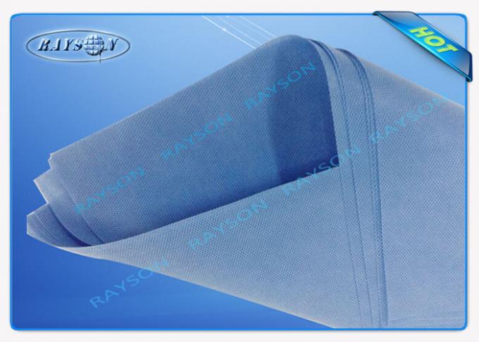 Cubierta médica disponible suave del edredón del color azul con permeabilidad del aire