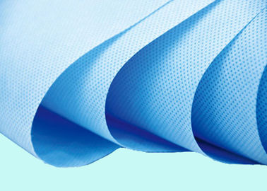 Anti - el polipropileno ULTRAVIOLETA Spunbond de los PP del azul no tejido lleva bolsos