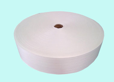 El polipropileno no tejido de los PP Spunbond, rueda color no tejido del blanco de la materia textil