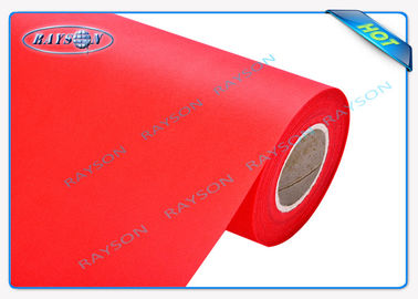 Tela no tejida verde del polipropileno para la tapicería/el sofá/el amortiguador 10 - 150gsm
