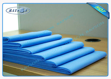 Cubierta médica suavemente disponible azul del edredón del color con permeabilidad del aire