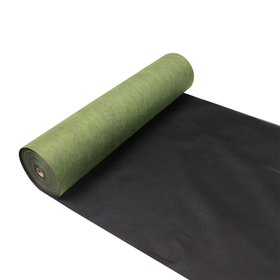 Negro no tejido hidrofílico 100gr de la tela del control de malas hierbas del jardín del geotextil resistente