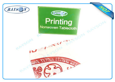 Partido respetuoso del medio ambiente impreso Tablecloths45 disponible GR/50gr/70gr que corta el pedazo