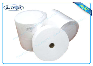 Tela no tejida hidrofílica de los PP Spunbond del color blanco para la higiene/los productos del pañal