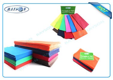 Colores modificados para requisitos particulares y manteles disponibles de los modelos de la impresión hechos de los PP no tejidos