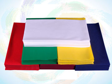Material brillante de encargo de la tela no tejida de los PP Spunbond del color para los bolsos de compras