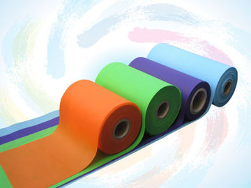 Material brillante de encargo de la tela no tejida de los PP Spunbond del color para los bolsos de compras