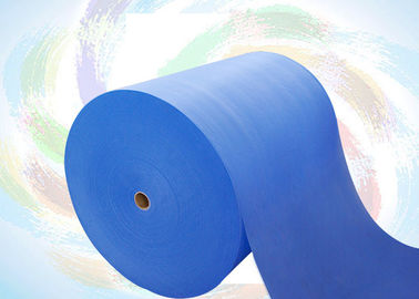 Telas disponibles no tejidas azules del polipropileno de la prenda impermeable médica de la tela de los PP Spunbond