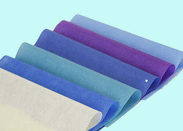 Anti - el polipropileno ULTRAVIOLETA Spunbond de los PP del azul no tejido lleva bolsos